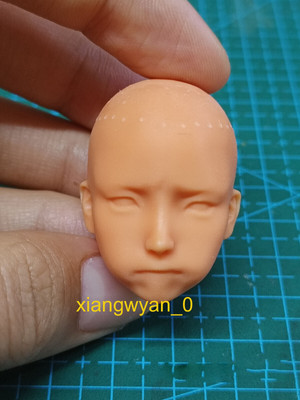 1/6 Garden Girl Lovely Angry Expression Head Sculpt Fit 12''figure