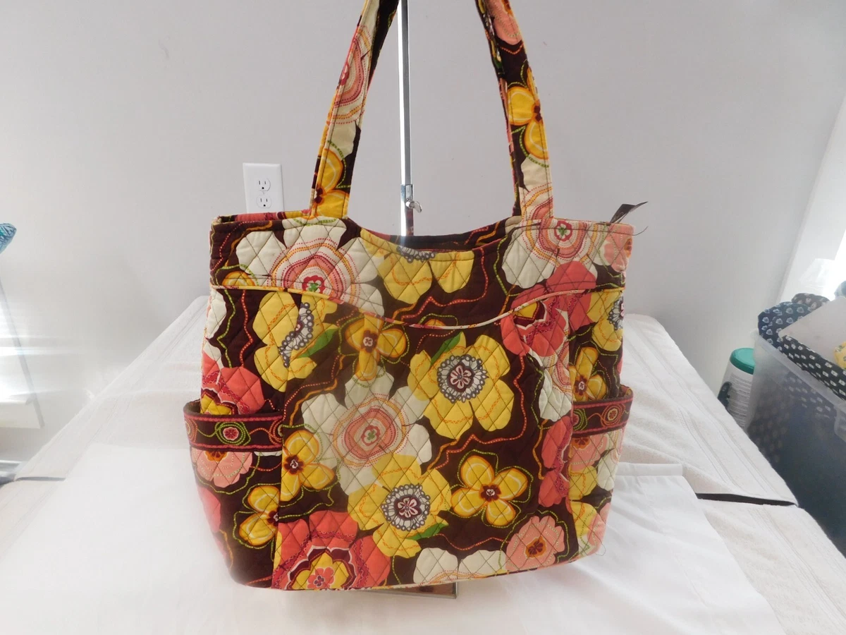 Vera bradley extra large tote bag sales