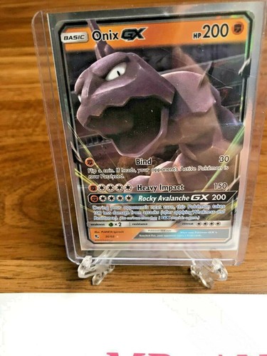 Onix GX Ultra Rare - 36/68 Hidden Fates - Pokemon TCG - Mint/NM - Picture 2 of 3