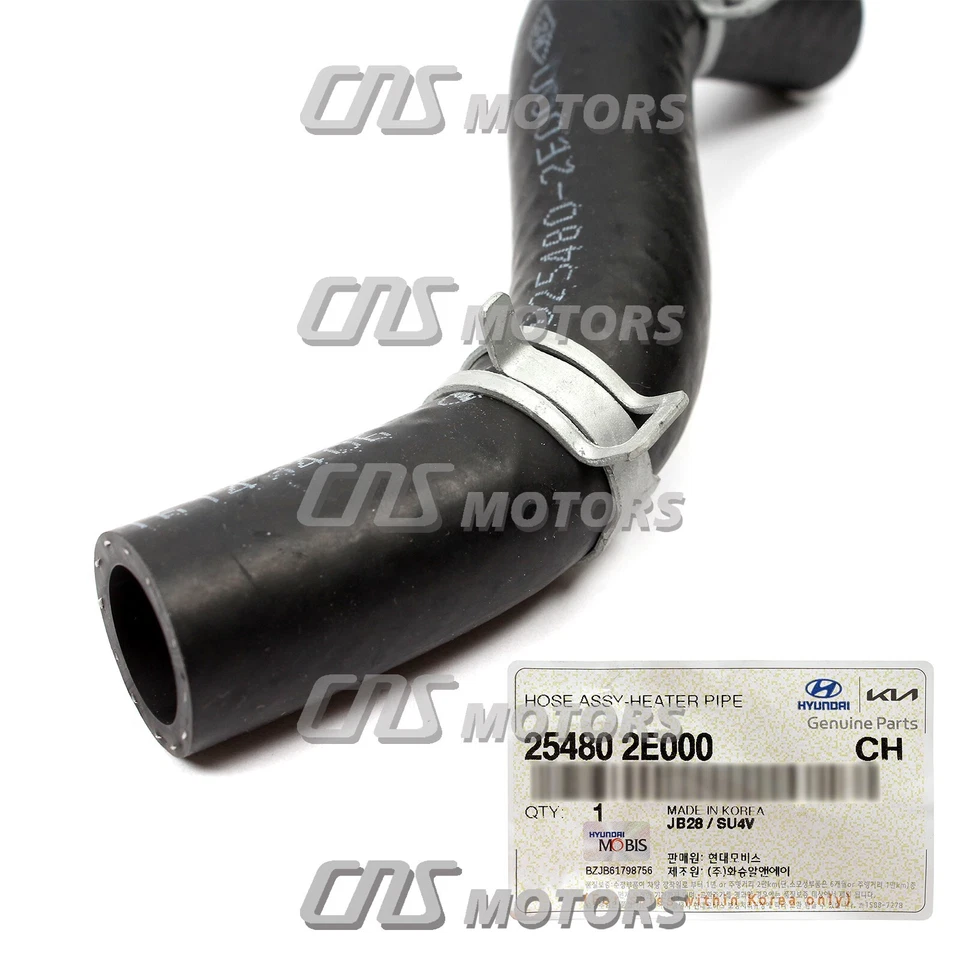 ⭐GENUINE⭐ Coolant Hose for 2014-2024 Forte Forte Koup Forte5 Soul 25480-2E000 Foto 4 de 4