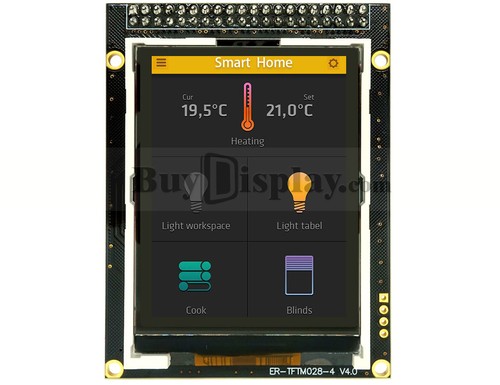 IPS 2.8 inch TFT LCD Display Module w/ Touch Screen,Breakout Board,Tutorial - Picture 6 of 14