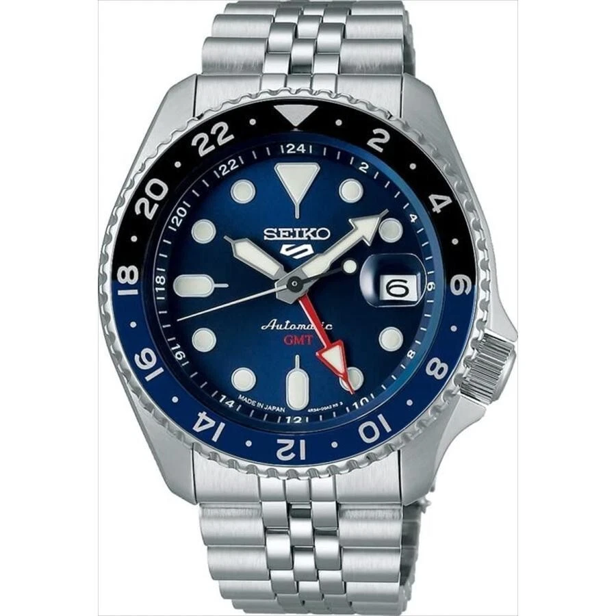 Seiko 5 Sports SBSC003 SKX Sports Style GMT Automatic Men's Watch made in Japan