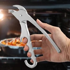 Pizza Pan Gripper Heat Resistant Pan Grabber for Baking Tray Camping Oven