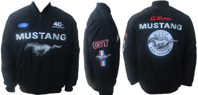 Ford Mustang 40 TH Anniversary  Motorsport Racing Fan Jacket S-6XL