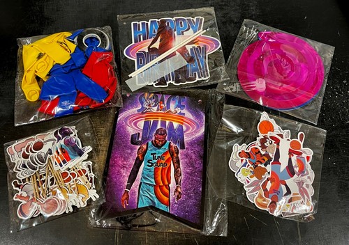 Space Jam Basketball Birthday Party Decorations - 第 1/1 張圖片