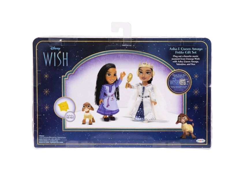 Magical Disney Wish Petite Doll Set - Asha & Queen Amaya