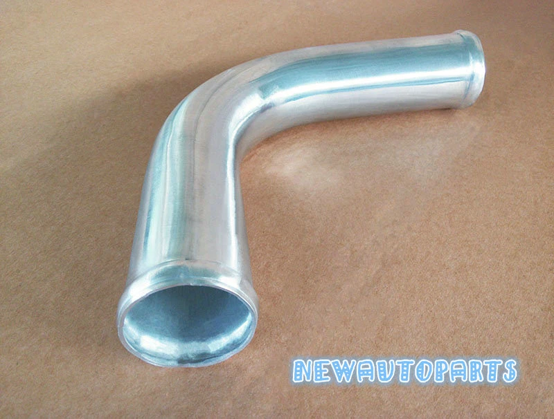 OD:102 мм/4 дюйма 90 градусов алюминиевая труба трубка интеркулер сварены вместе L = 550 мм - Изображение 2 из 4