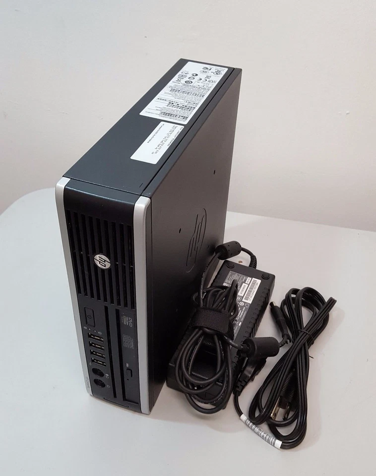 HP Compaq Elite 8300 Ultra-Slim Desktop i5-3470S 2.90GHz 4GB w/Adapter HD 500GB - Image 2 of 4