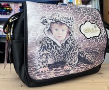 BORSA A TRACOLLA STAMPA ANIMALIER