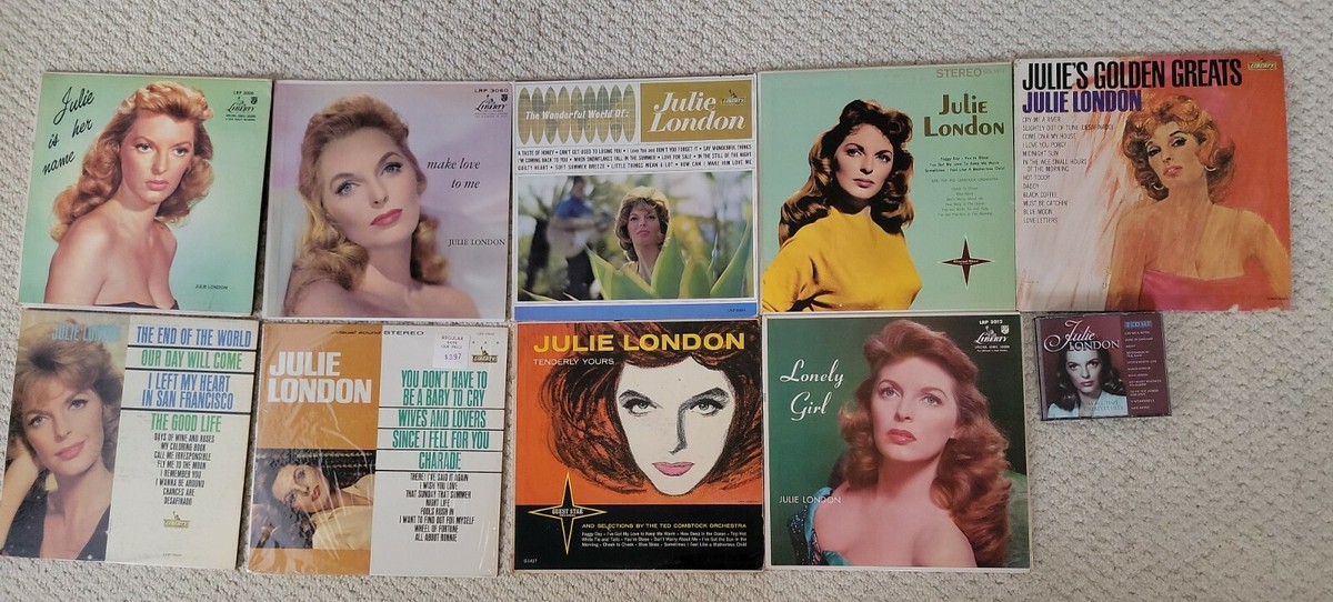 Julie London Make Love To Me Original Liberty Mono LP & 8