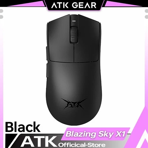 ATK Blazing Sky X1 SE Wireless Gaming Mouse –PAW3395SE 1KHz 54g Ice-Feel Coating