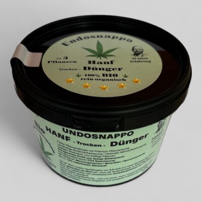 100% Bio, Organisch,Hanf Dnger, Hanfpflanzendnger, Cannabis, Undosnappo |  eBay.de