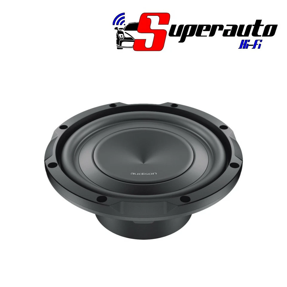 AUDISON PRIMA APS 8 D Subwoofer sub woofer auto 20 cm 200 mm Doppia Bobina 4+4 Ω