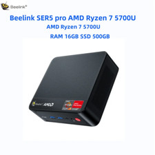 official Beelink SER5 AMD 5700U 8 core WF6 BT5.2 Windows 11 gaming mini pc