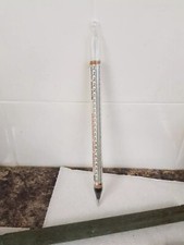 Vintage Zecol Floating Cheese Dairy Thermometer Original Cardboard Case VGC