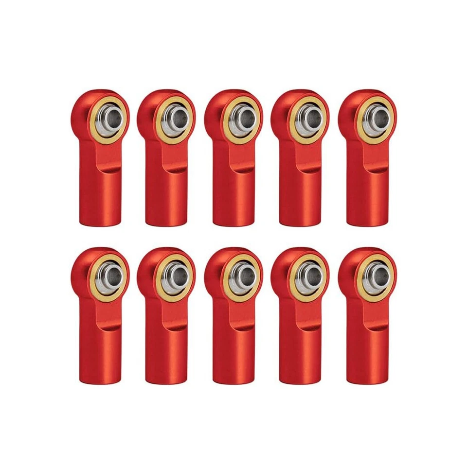 LCX 1/10 RC Crawler Aluminum Link Rod Ends M4 for TRX4 TRX6 SCX10 II III PRO - Image 3 of 4