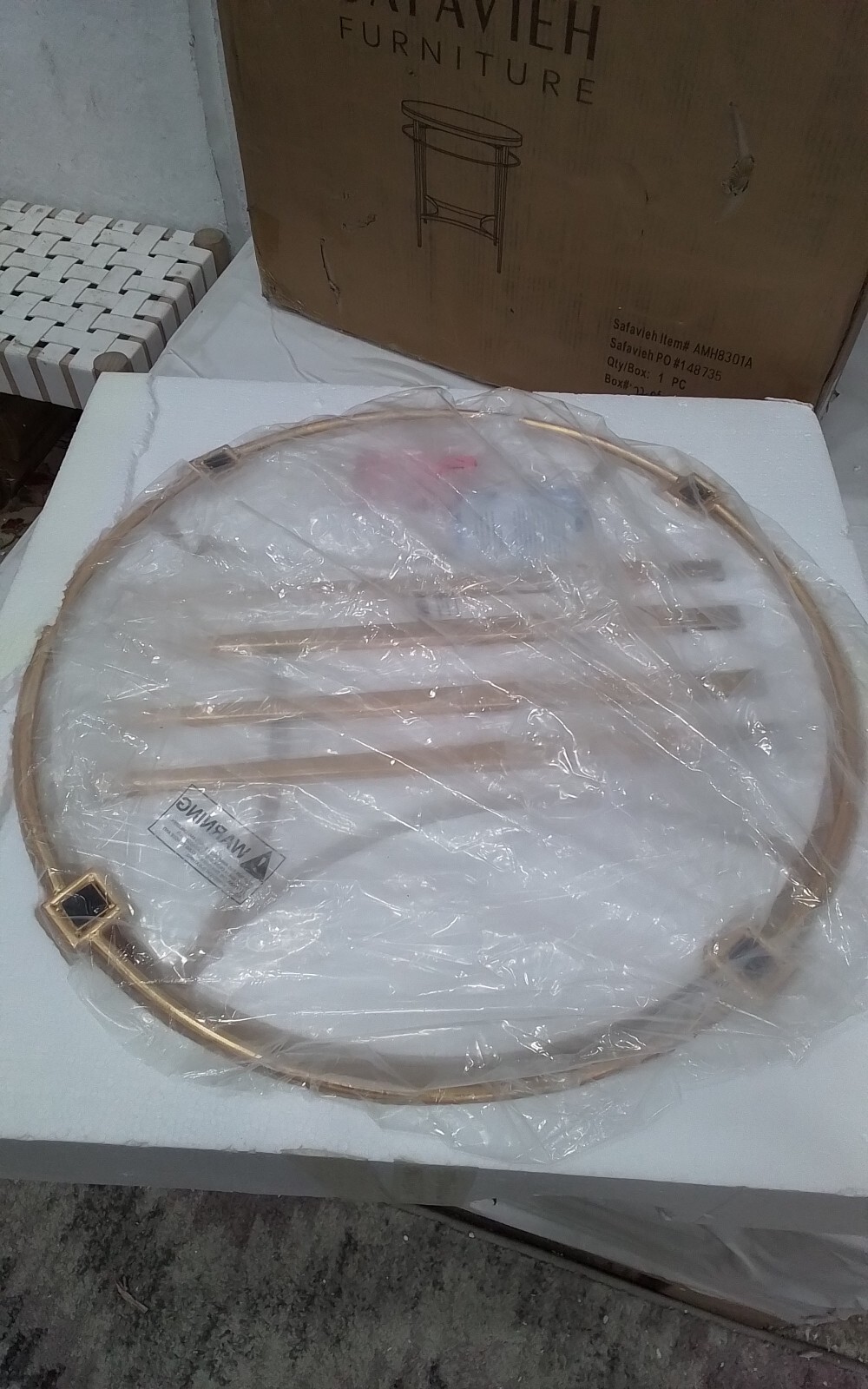 Safavieh INGMAR ROUND SIDE TABLE, Reduced Price 2172750343 AMH8301A