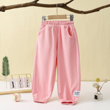 Boys and Girls Sweatpants Kid's Waffle Pants Big Boy Scout Pants Casual Pants