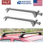 Roof Rack Cross Bar 43.3" Luggage Carrier w/ Lock For Kia Rio 2001-2023 2024