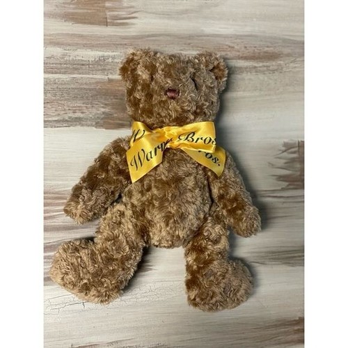 Warner Bros. Teddy Bear Doll Brown with Gold Bow - Picture 8 of 9