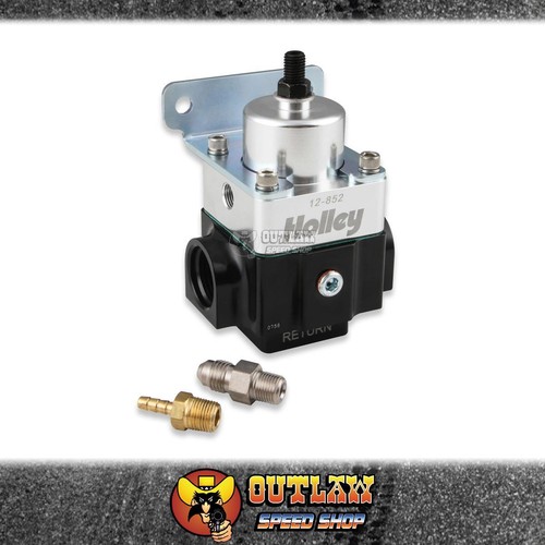 Adjustable Fuel Pressure Regulator 4.5 - 9 PSI - Fits Holley Sniper & Carbureted Engines (RPM12-803) 3 thumbnail image