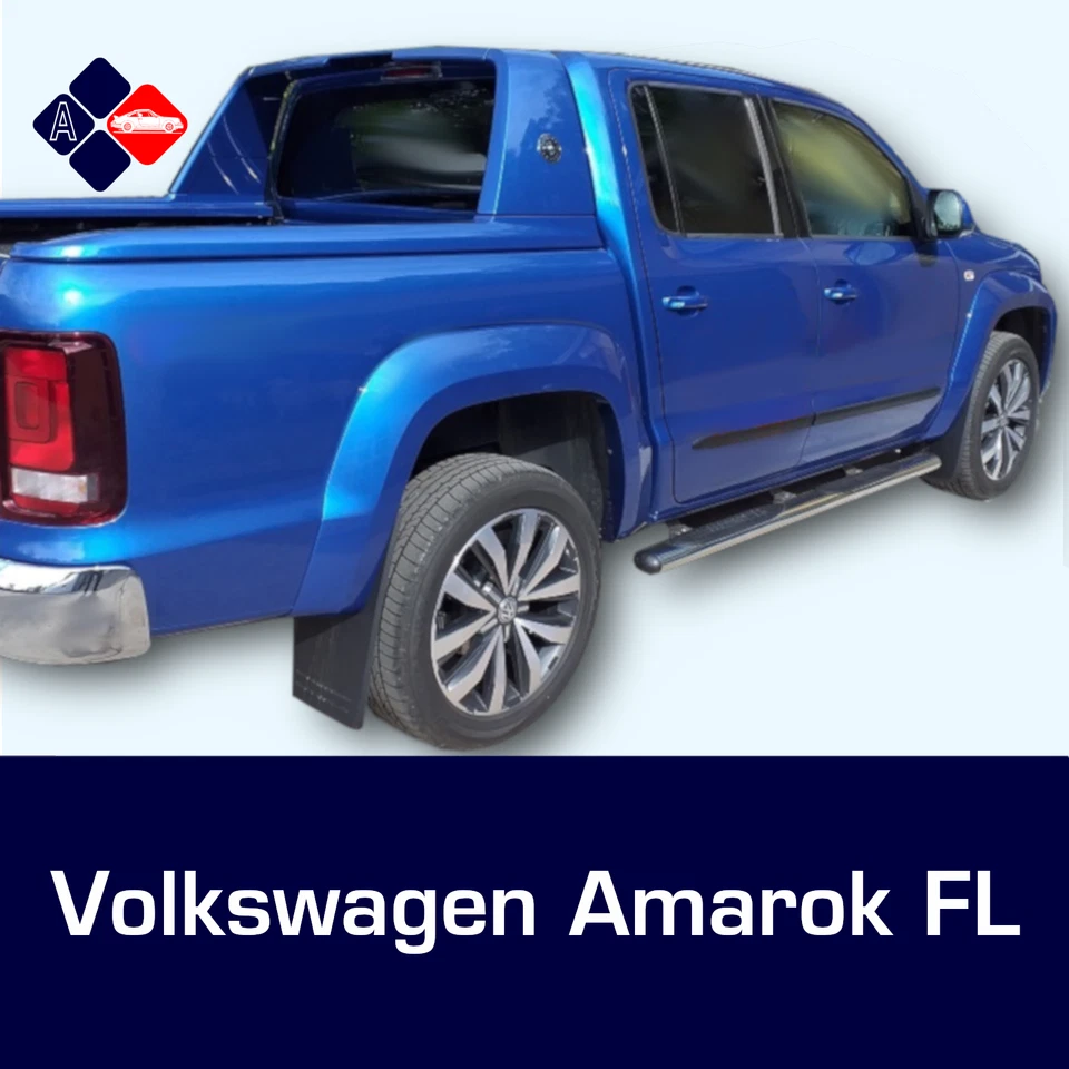 Tiras de frotar estiramiento facial Volkswagen VW Amarok | Protectores de puertas | Kit de molduras laterales Foto 2 de 4