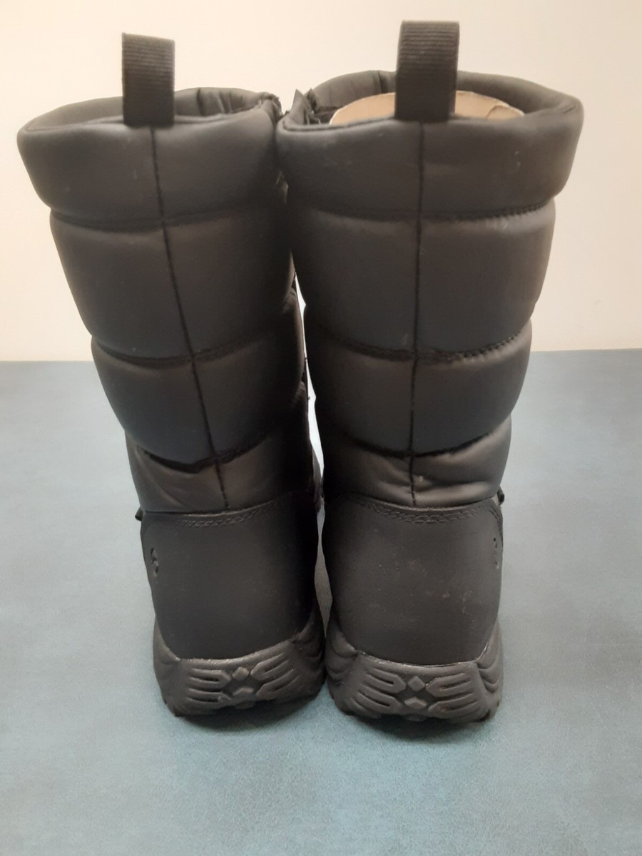 Magellan Outdoors NEW Black Winter Boots Adult Snow Boot II Men’s 8 Womens 9 Magellan Outdoors Winter Snow Boots Youth 3 Black Faux  main image 4