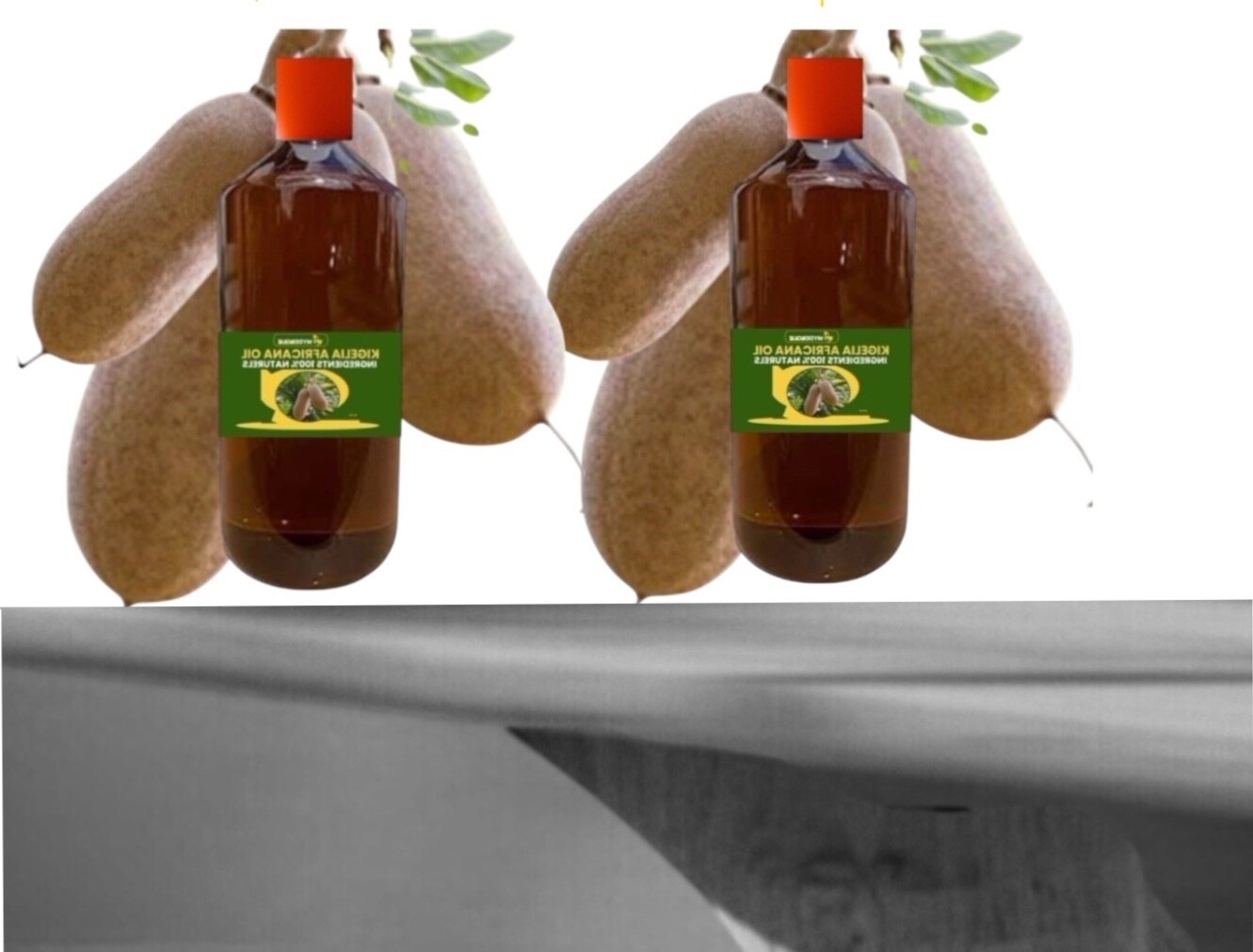 Grossir fessiers et soin viril massage au Kigelia Africana 500 ml - 2