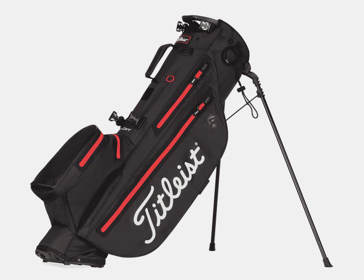New Golf Titleist Players 4 StaDry Stand Bag Black/Black/Red | eBay