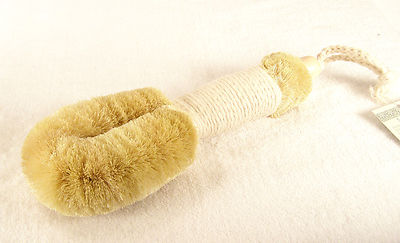 DRY SKIN exfoliation natural bristle brush, Remove cellulite, exfoliate NEW