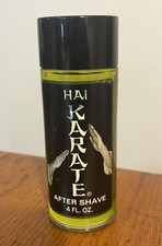 NOS Vtg 1966-1968 Leeming Division Pfizer HAI KARATE After Shave 4oz Full Bottle