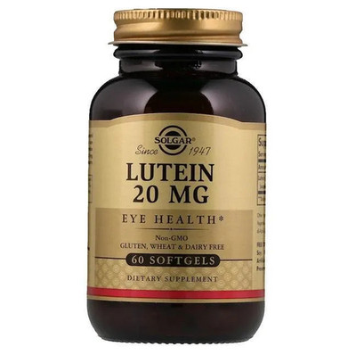 Solgar Lutein 20 MG, Eye Health (60 Softgels)