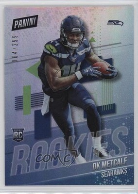 2019 Panini National Convention Rookies 4/299 DK Metcalf #RC14 RC 17fl