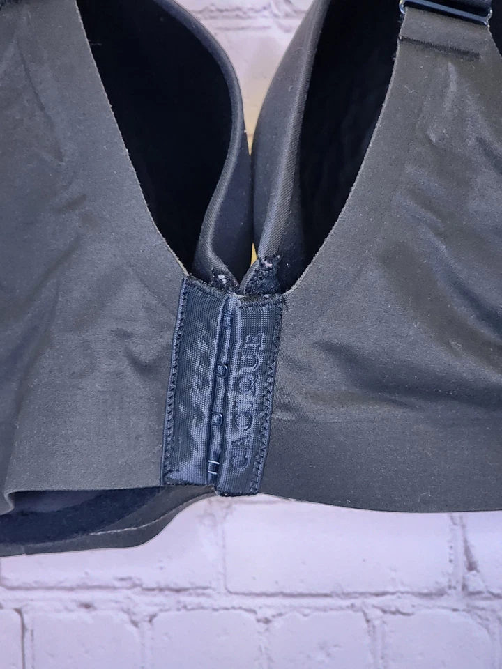 Sujetador Lane Bryant Cacique 44G Negro Suave Ligeramente Forrado Balconette Underwir Deshuesado Foto 3 de 4