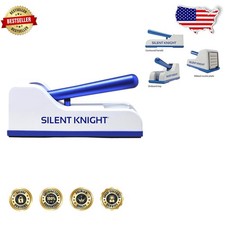 Silent Knight Pill Crusher: Powerful, Quiet, Effortless Crushing  100 Pouches