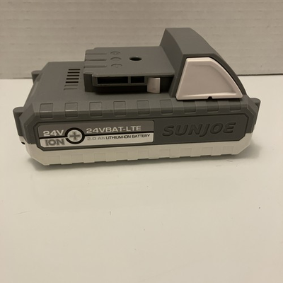 #ad Sun Joe 24VBAT LTE Ion 24 V 2.0 Ah Lithium Ion Battery $24.95