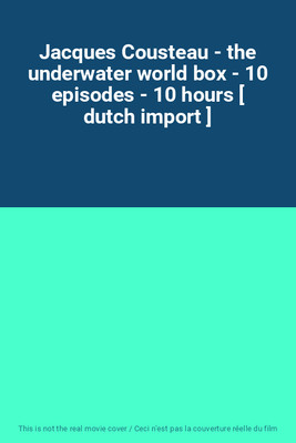 Jacques Cousteau - Die Unterwasserwelt Box - 10 Episoden - 10 Stunden [ Dutch Imp