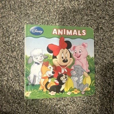 Disney Animals Hard page book-Great for Learning-Used