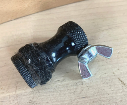 Hi-Hat Stand Machined CYMBAL CLUTCH Holder Part Black Anodized Mystery Brand