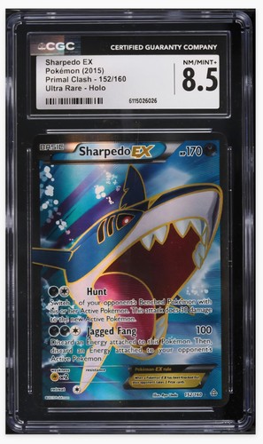 Sharpedo-EX graded CGC 8.5 for sale on eBay