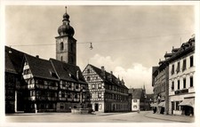 Ak Forchheim in Oberfranken Bayern, Stadtansicht mit... - 4904176