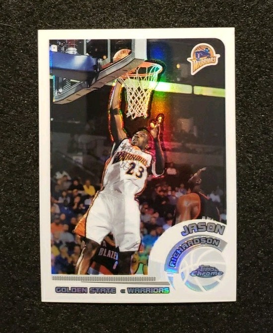 *JASON RICHARDSON*  2002-03 Topps Chrome White Refractor #7  #'d 84/249