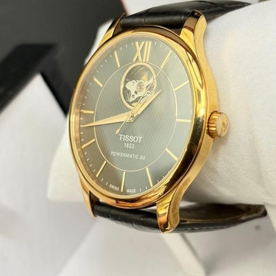 TISSOT Tradition Open Heart T063.907 T063907A Powermatic 80 Automatic Watch