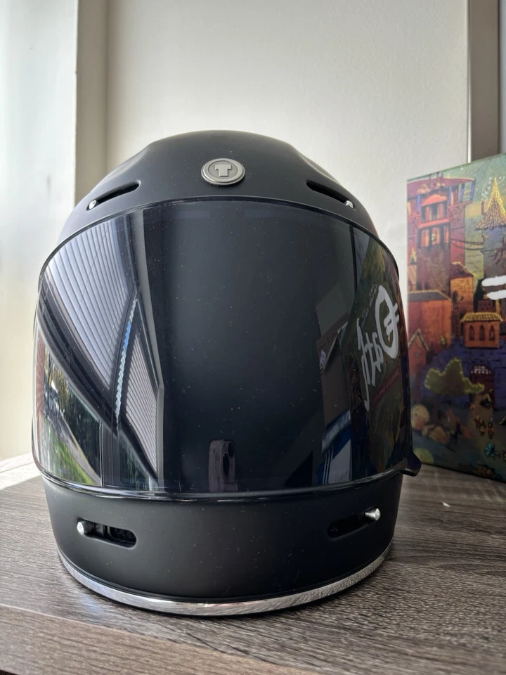 🔥🔥 Casco TORC negro mate talla grande - T115:24 Foto 2 de 4