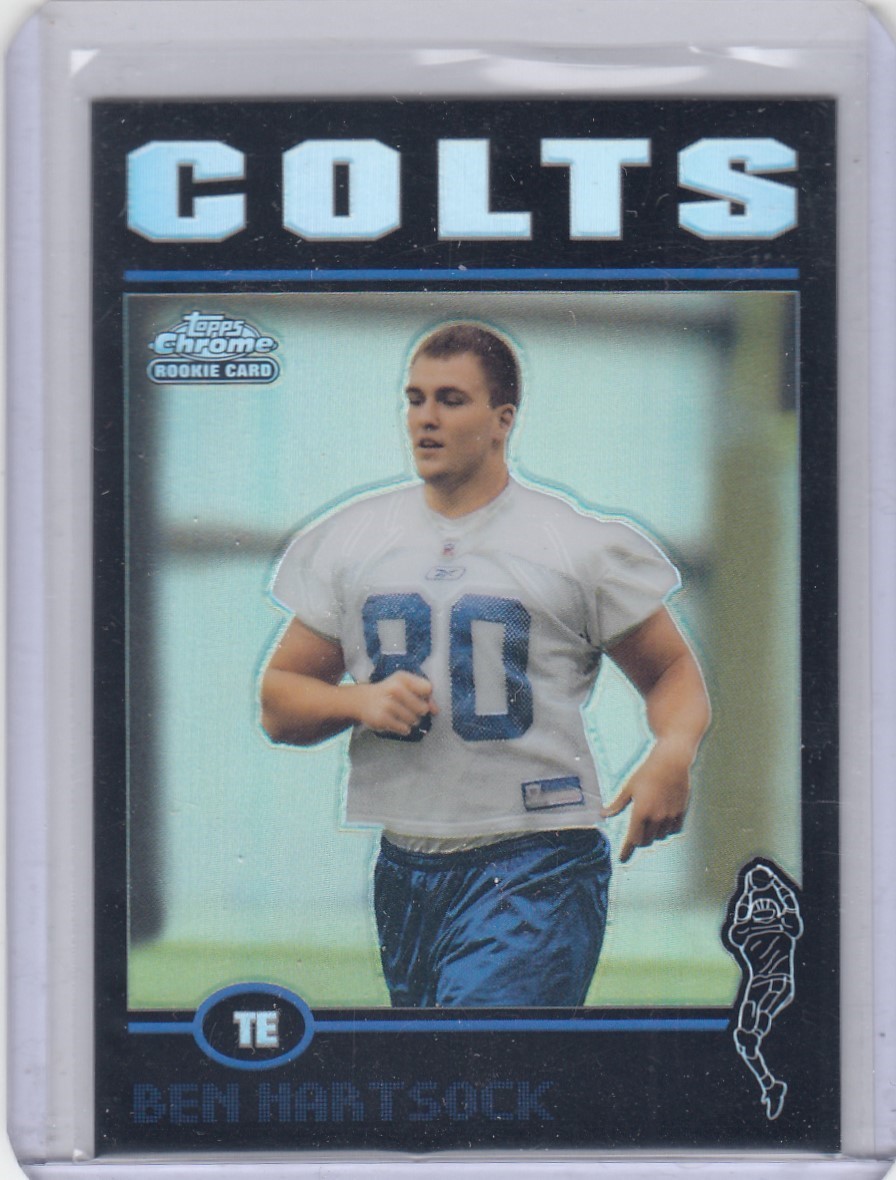 Ben Hartsock Topps Chrome #234 Black Refractor