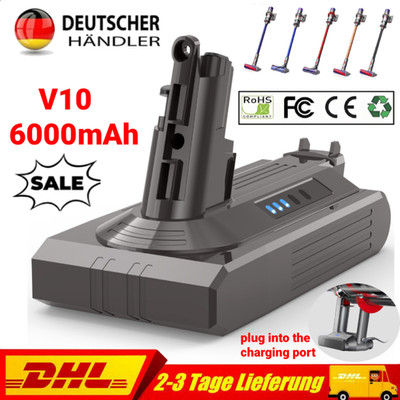 Für Dyson Cyclone V10 Absolute 25.2V 6,0Ah Lithium Akku SV12 969352-02 206340