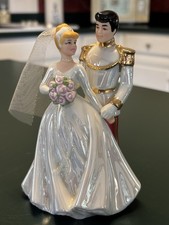 Disney Cenerentola e principe affascinante statuina / cake topper matrimonio altezza 5,5'
