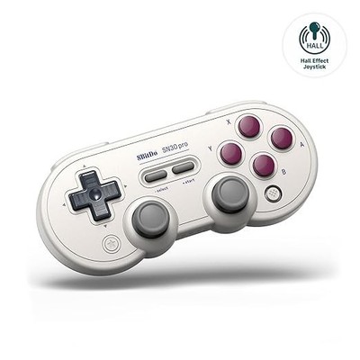 8BitDo SN30 Pro Bluetooth Controller with Hall Effect Joysticks - G Classic