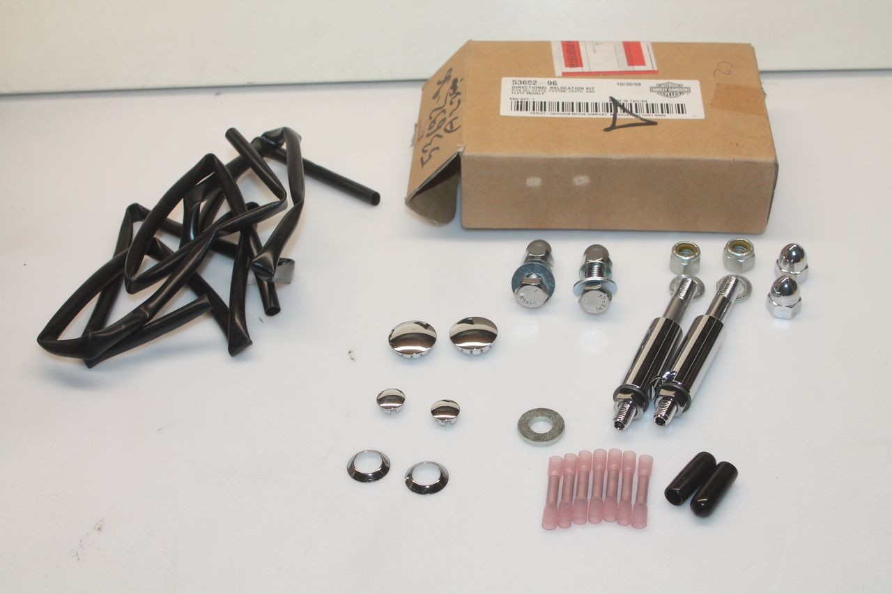 Kit de relocalisation clignotant Harley Davidson pour libérer l'espace des sacoches arrière