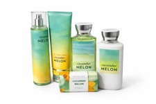 Bath  Body Works Cucumber Melon 5 Pc Set   Mist, Shower Gel, Body Cream, Lotion